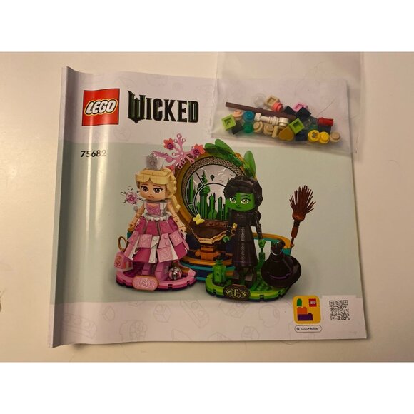 Lego MANUAL ONLY Wicked Elphaba & Glinda Figures #75682 Plus Bonus - Picture 8 of 8